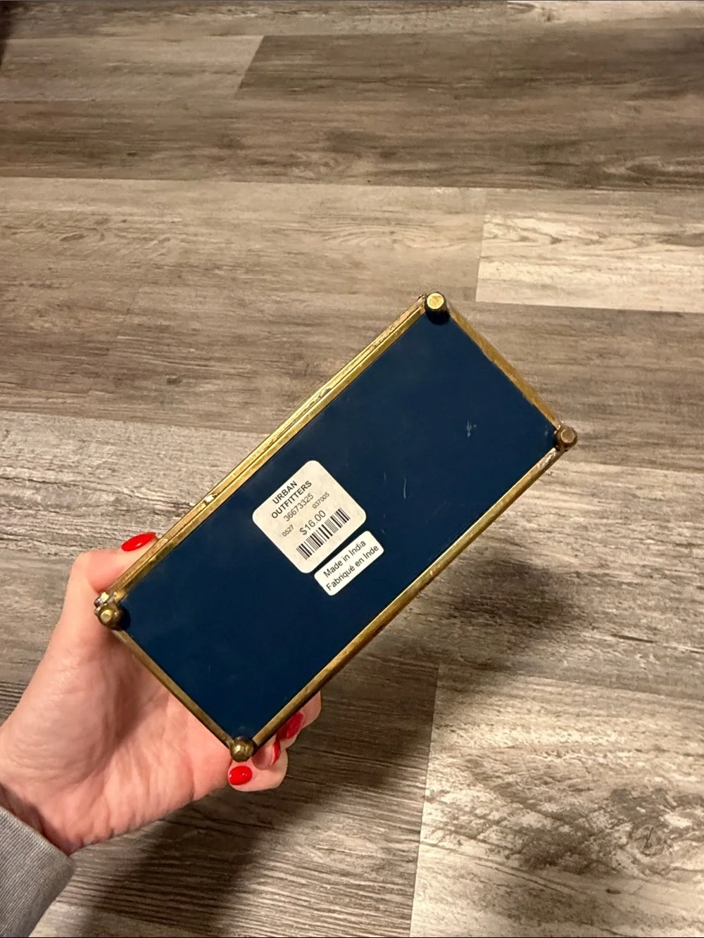 Ur an Outfitters Glass Jewelry Organizer Box